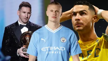 Haaland se deshizo en elogios con Messi