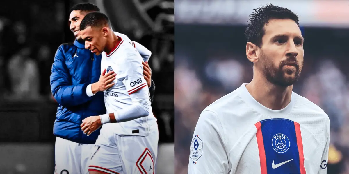 Hakimi se refirió al desempeño del capitán de la selección argentina, quien volvió a brillar en la Ligue 1