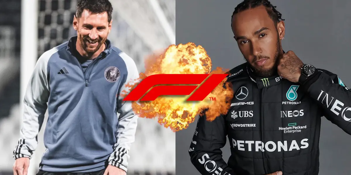 Hamilton sacudió a la Fórmula 1