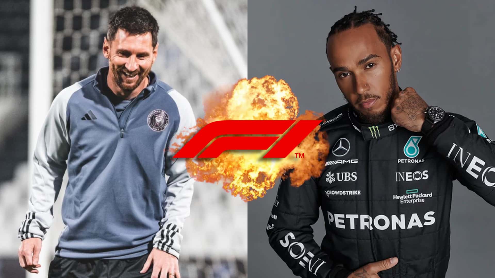 Hamilton sacudió a la Fórmula 1