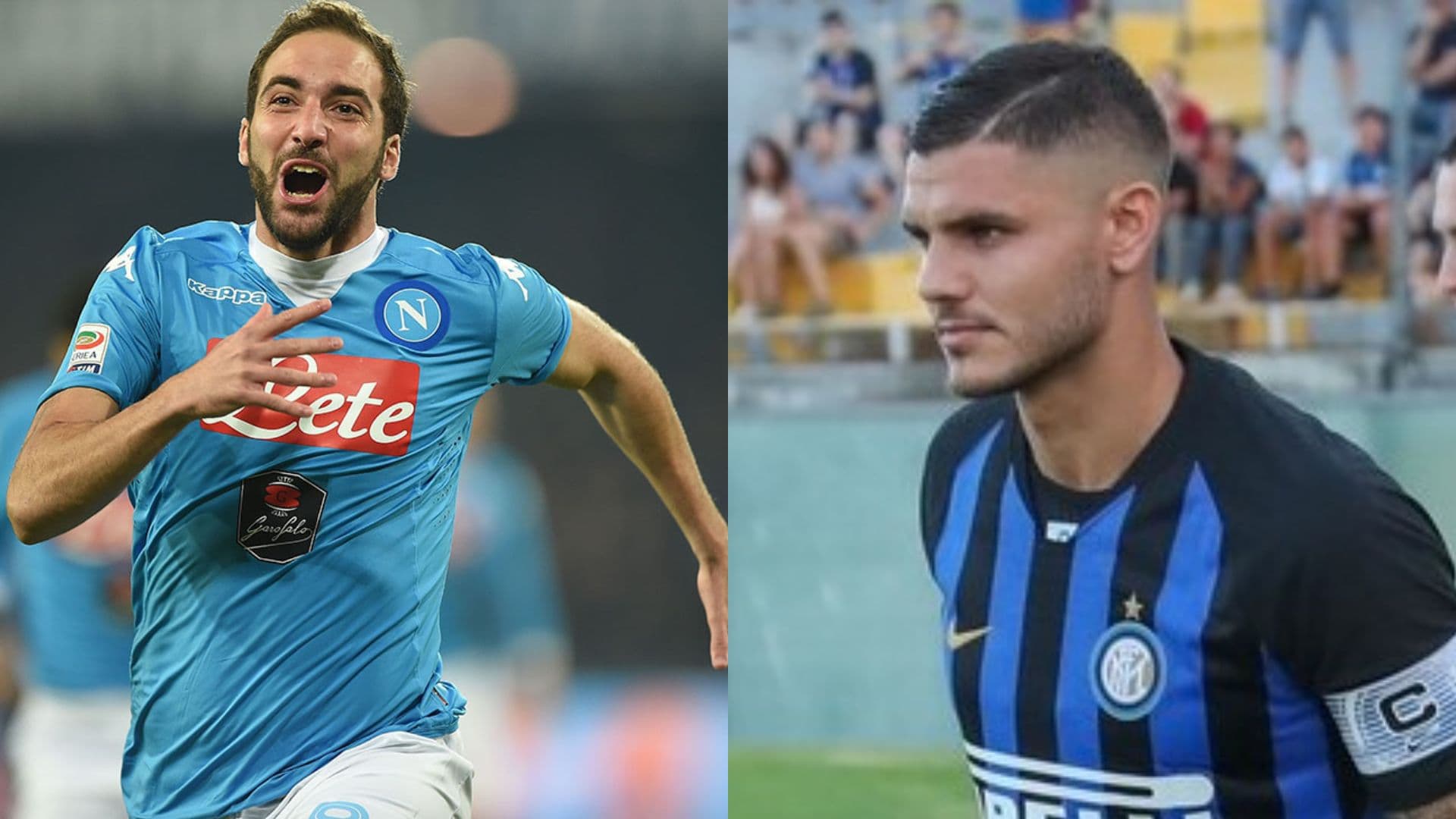 Higuaín e Icardi.