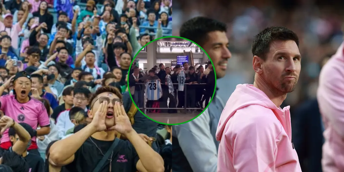A Messi lo silbaron, el argentino que fue recibido como ídolo en Hong kong