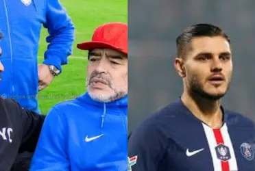 Hugo Maradona se refirió al accionar de Mauro Icardi.