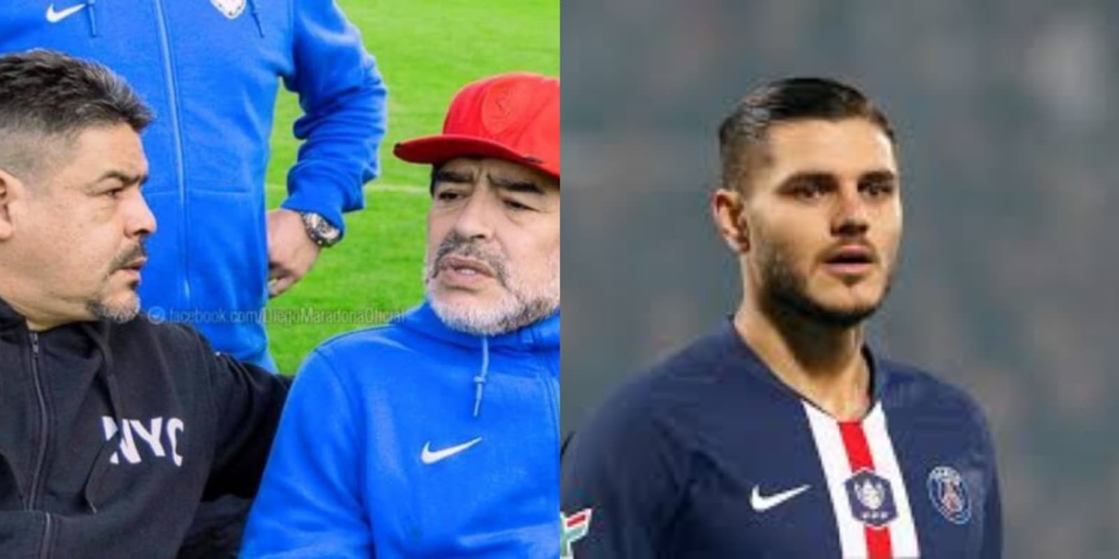 Hugo Maradona se refirió al accionar de Mauro Icardi.