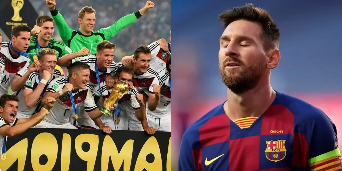 Humilló a Lionel Messi en el Mundial de 2014 y ahora le volvió a dar un golpe bajo al argentino.