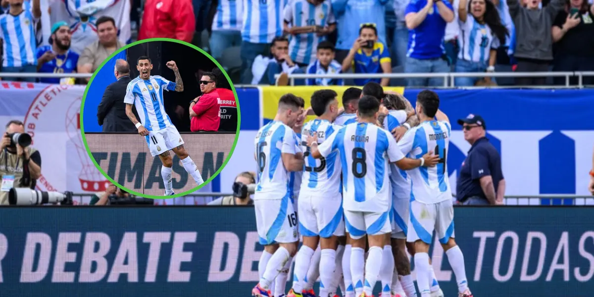 Imágenes del partido de la Selección Argentina ante Ecuador, 2024.