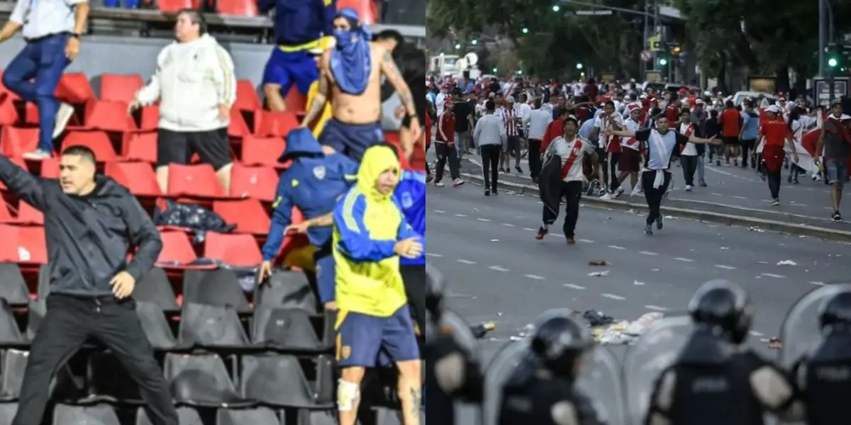 Incidentes en el fútbol argentino.
