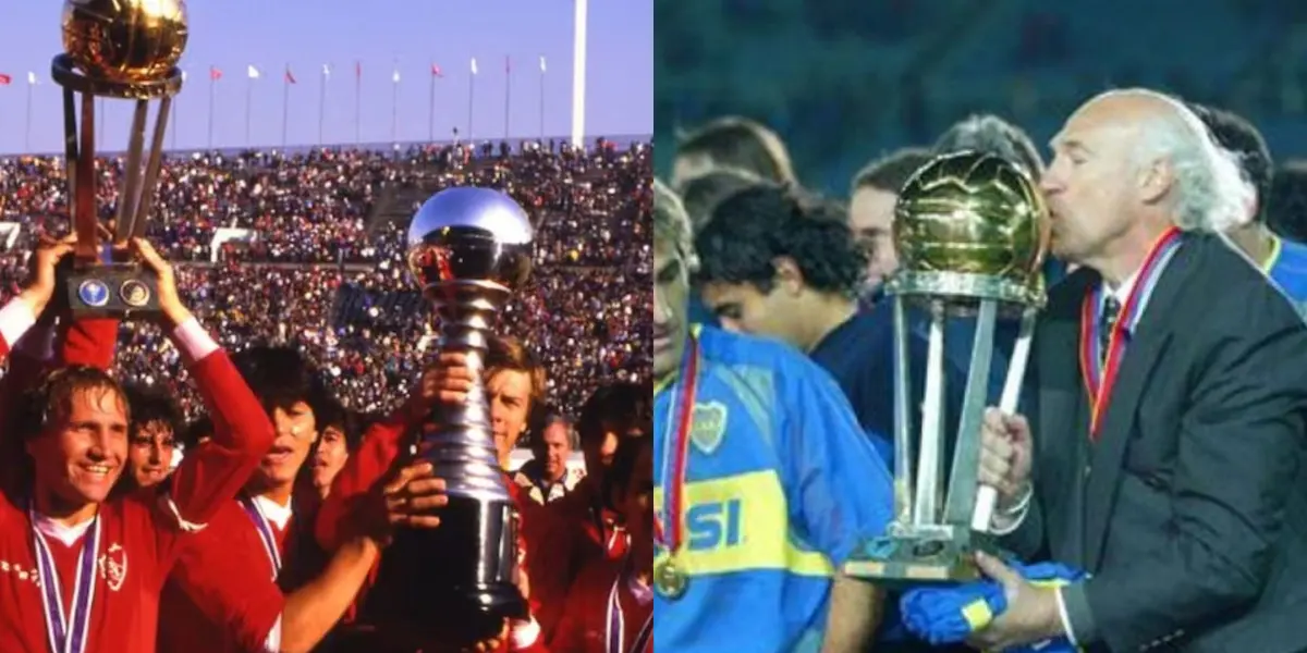 Independiente y Boca, máximos ganadores argentinos de la Intercontinental.
