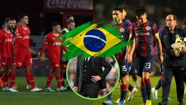 Independiente y San Lorenzo junto a un DT.