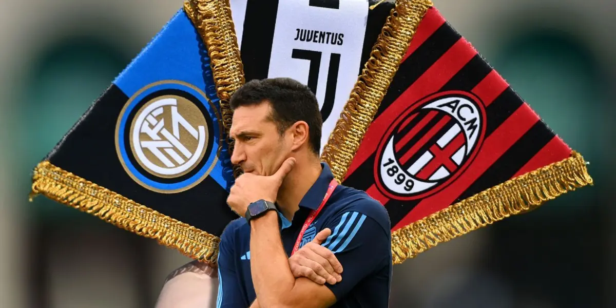 Inter, Juventus y Milan se pelean por un jugador que borró Scaloni