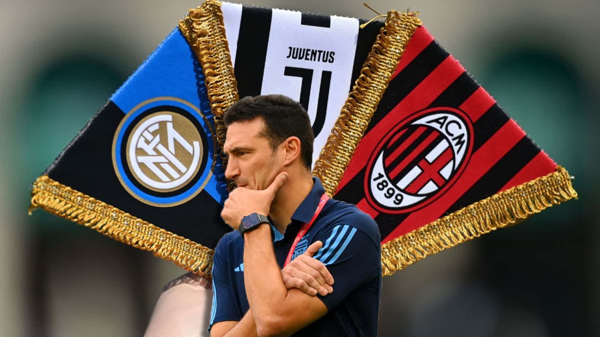 Inter, Juventus y Milan se pelean por un jugador que borró Scaloni