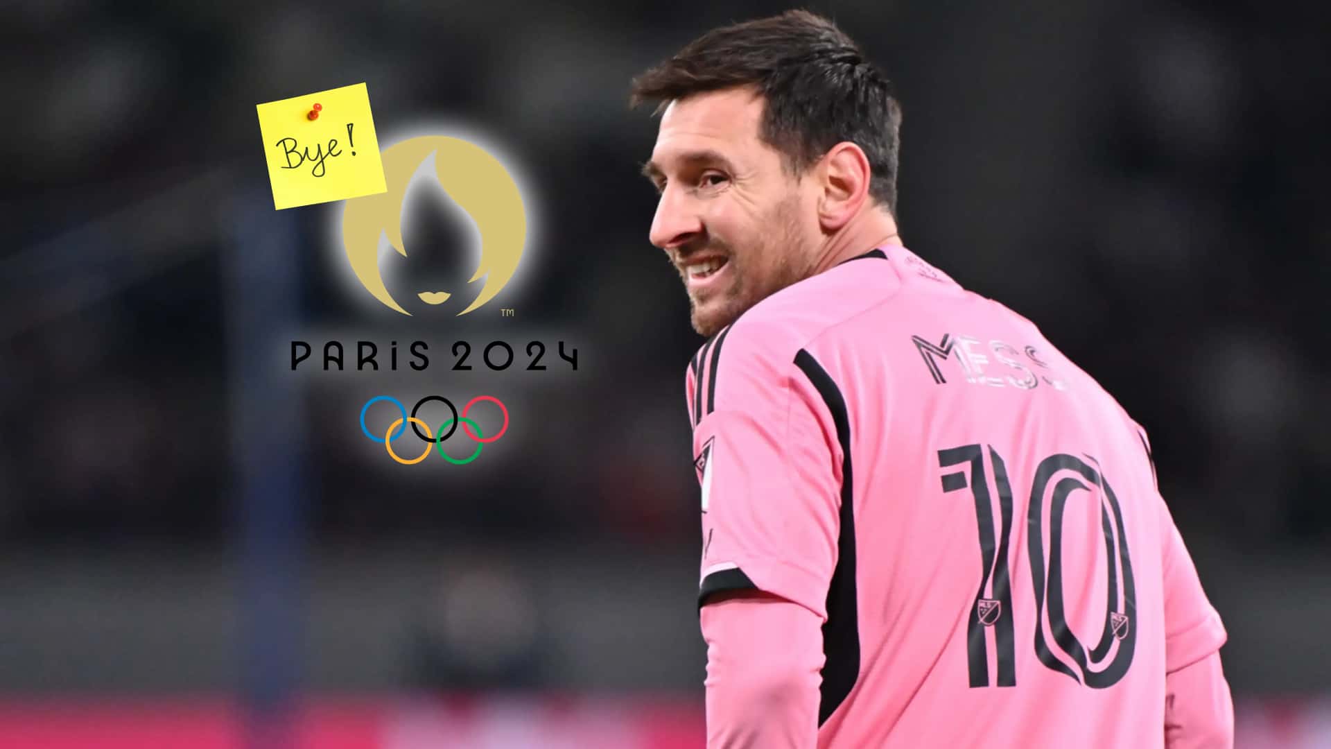 Inter Miami no prestaría a Messi a los Juegos Olímpicos