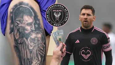Vale menos de 1 millón, Inter Miami ofertó por él y tiene tatuado a Messi