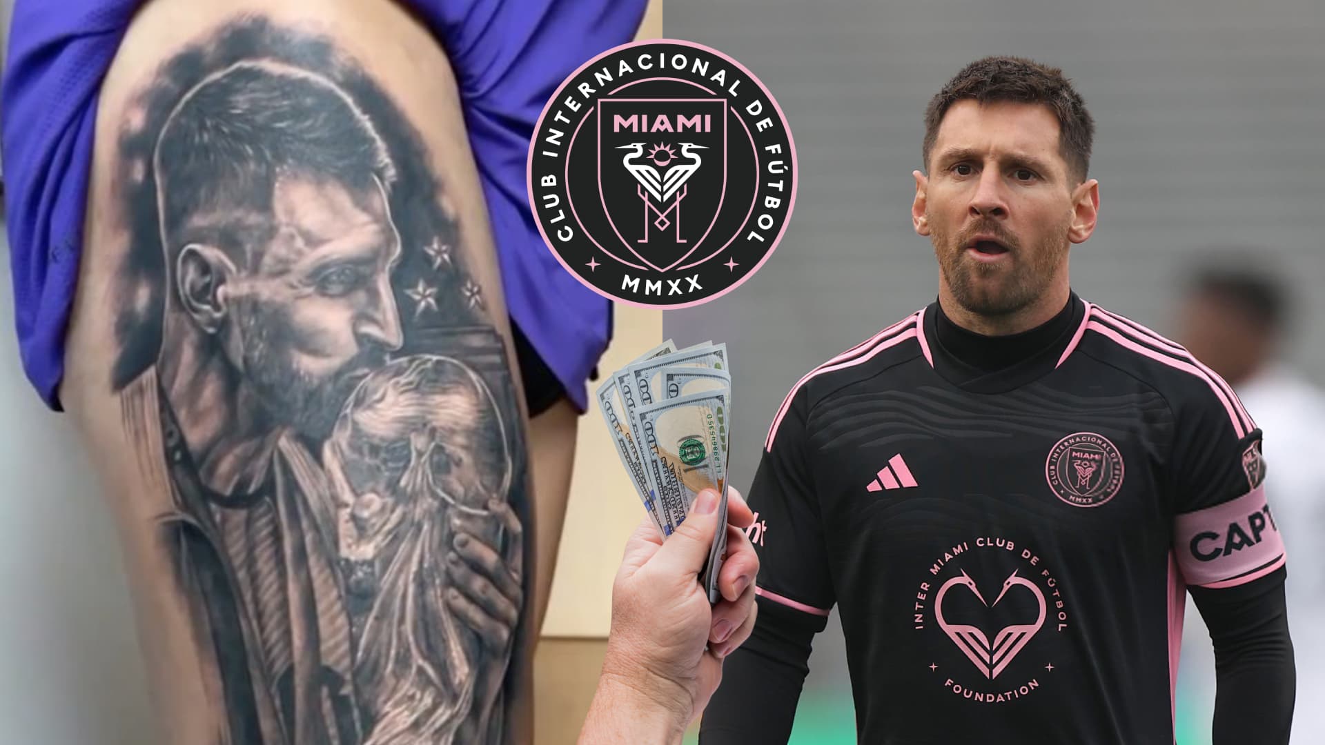 Inter Miami quiere a un argentino que tiene tatuado a Messi