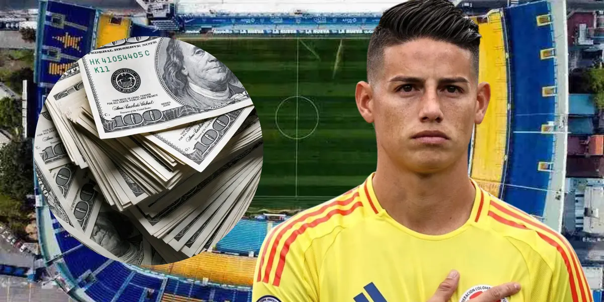 James Rodríguez (Foto tomada de: Tres/Fichajes/Los Angeles)