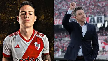 James Rodríguez y Marcelo Gallardo.