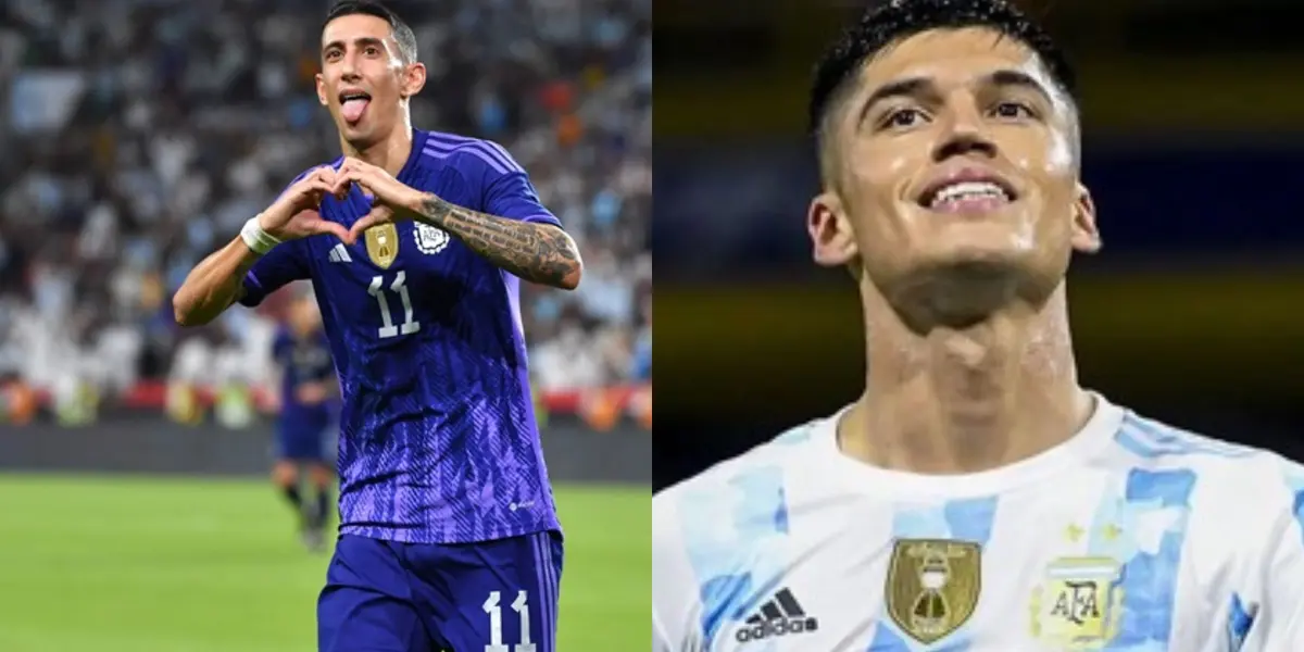 Joaquín Correa y Ángel Di María.