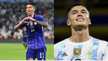 Joaquín Correa y Ángel Di María.