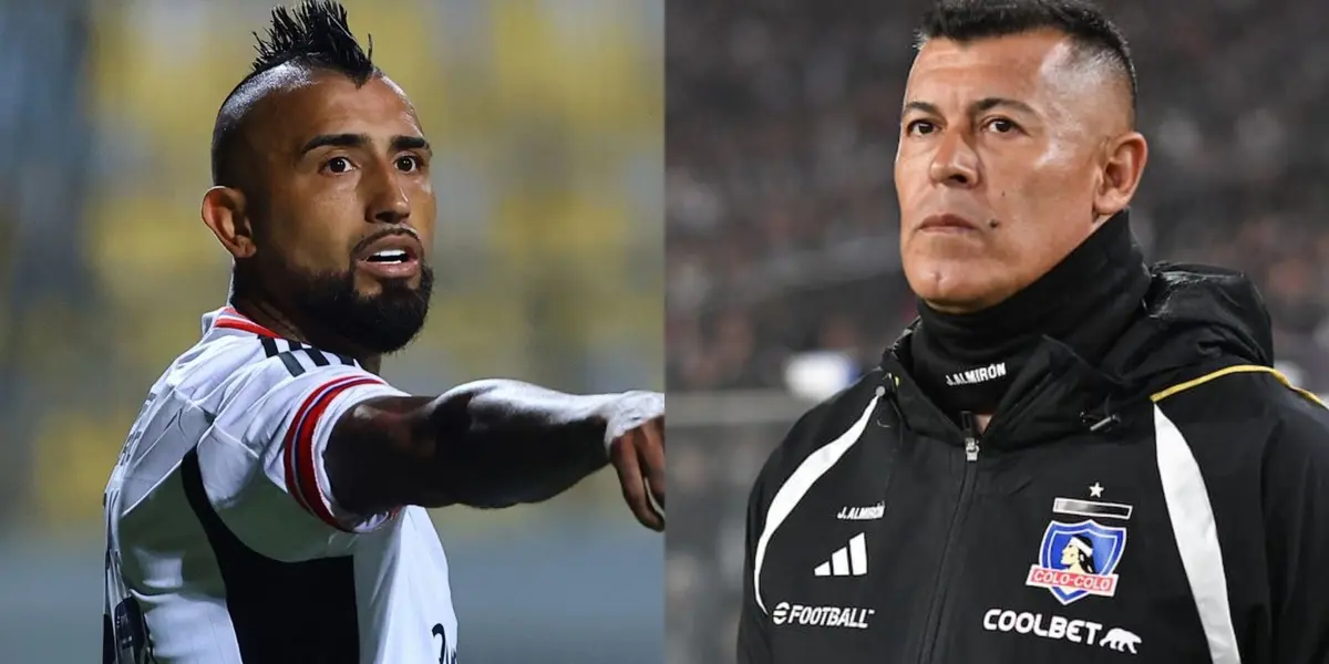 Jorge Almirón y Arturo Vidal