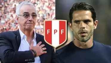 Jorge Fosatti y Fernando Gago dirigiendo.