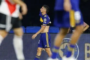 Jorman Campuzano se hizo expulsar ayer frente a River Plate y ahora se podría perder el duelo ante Santos por Copa Libertadores.