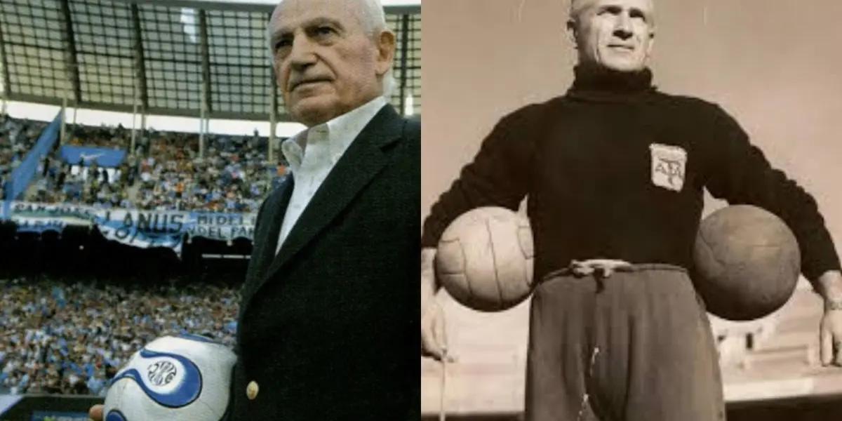 Juan José Pizzuti y Guillermo Stábile.