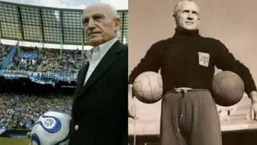 Juan José Pizzuti y Guillermo Stábile.