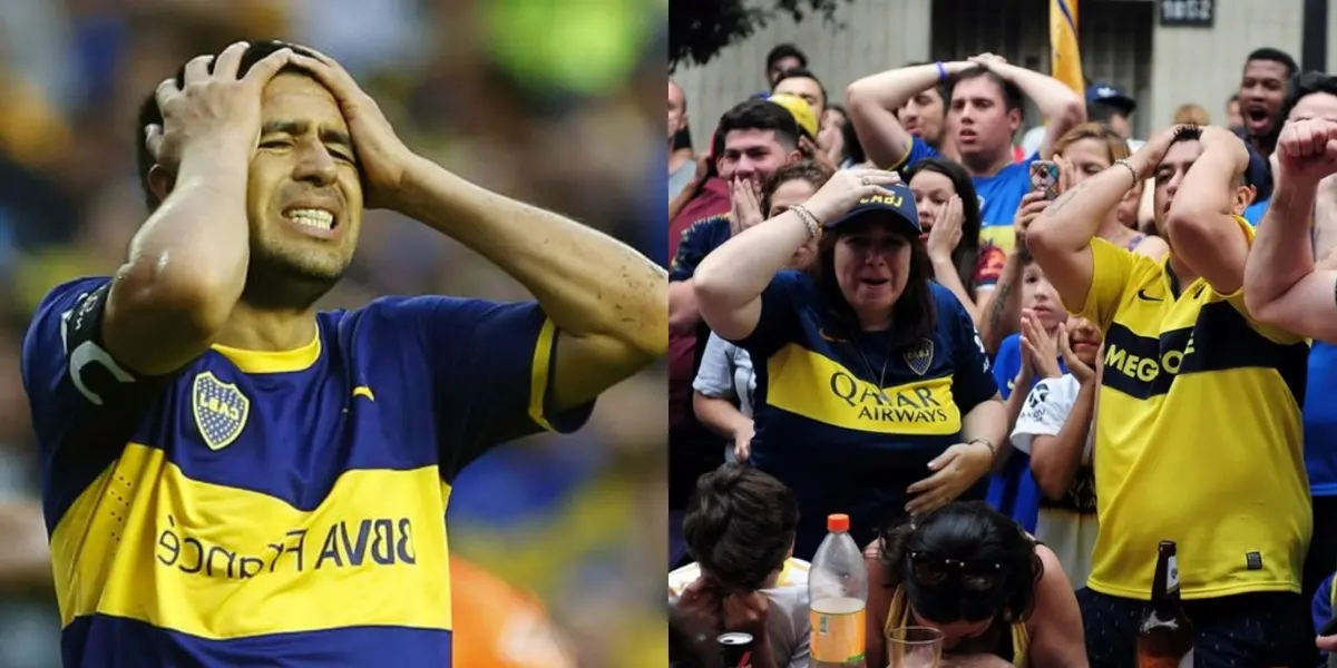 Juan Román Riquelme es uno de los máximos ídolos de Boca Juniors pero mira por qué ahora tiene a la hinchada en contra.