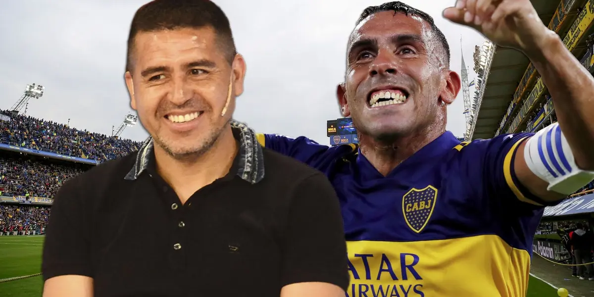 Juan Román Riquelme ha decidido lanzarle una propuesta a Carlos Tévez cuando decida retirarse.
 