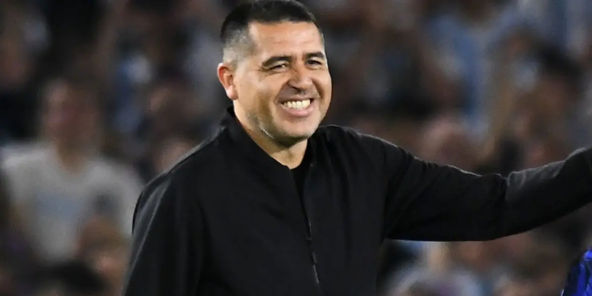 Juan Román Riquelme, presidente de Boca.