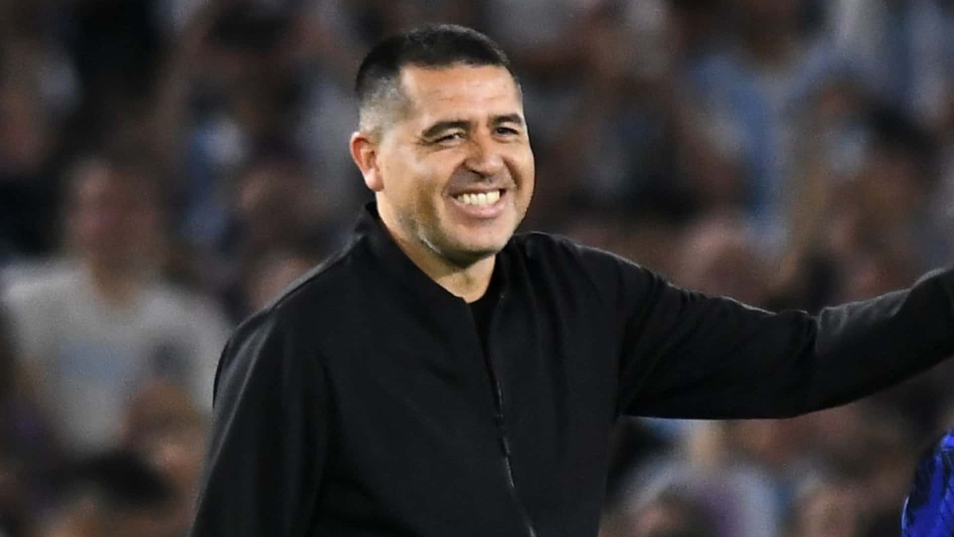 Juan Román Riquelme, presidente de Boca.