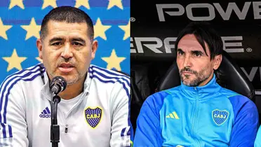 Juan Román Riquelme y Diego Martínez