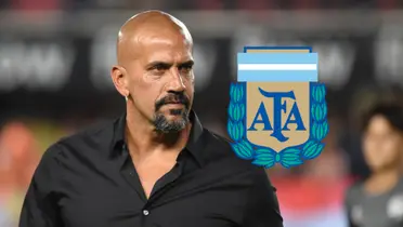 Juan Sebastián Verón con una mirada seria