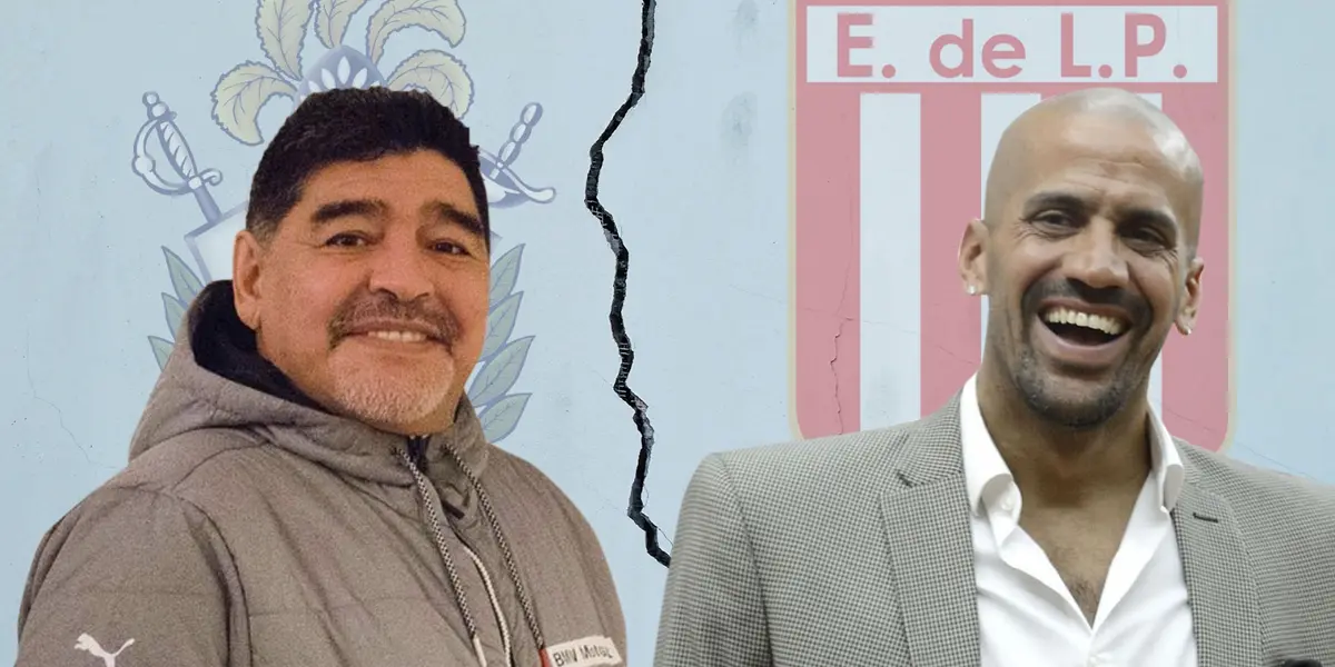 Juan Sebastián Verón olvidó todo rencor con Diego Armando Maradona, y le mandó un conmovedor mensaje.
 