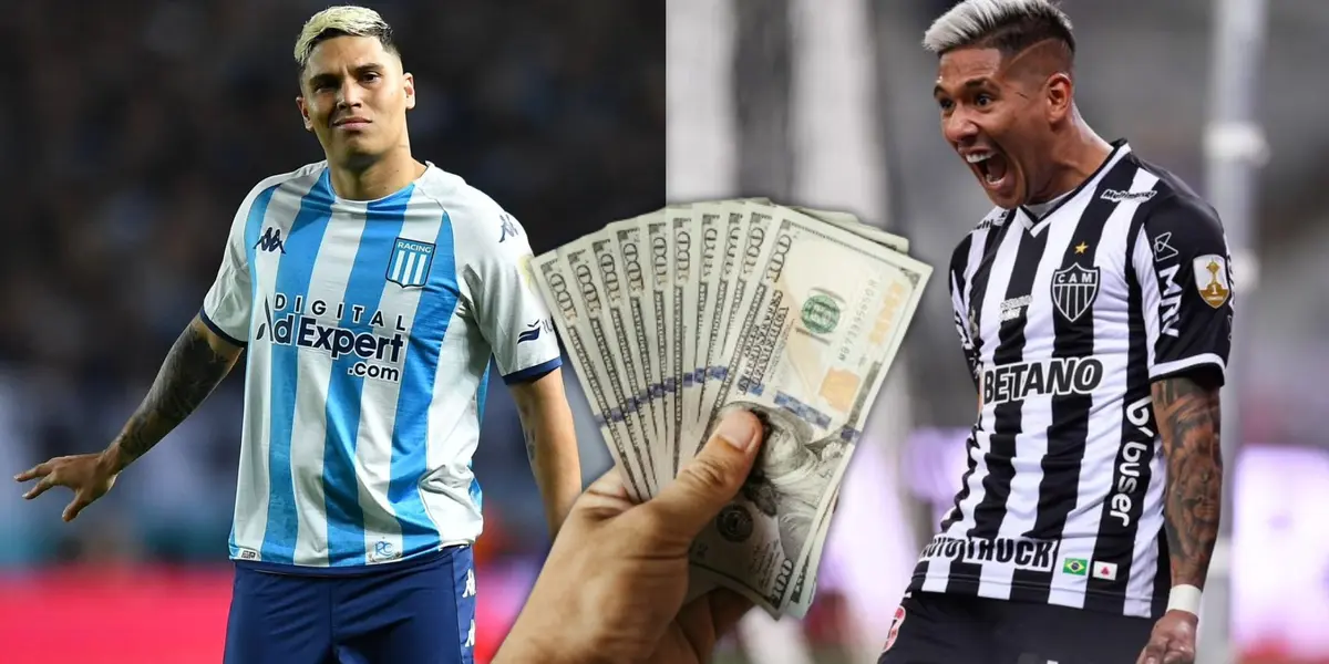 Juanfer Quintero vs Matías Zaracho.