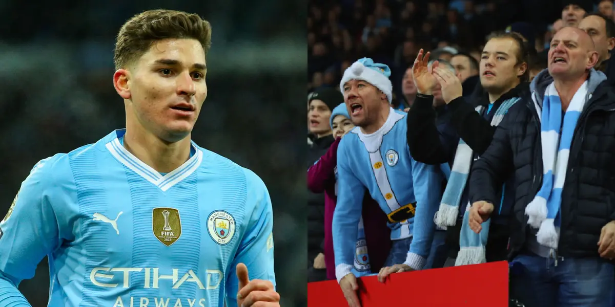 Julián Álvarez dio una lección de grandeza a sus detractores