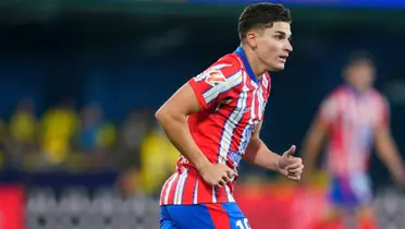 Julián Álvarez en el Atlético de Madrid. (Foto: EFE)