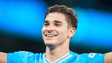 Julián Álvarez en Manchester City