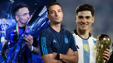 Julián Álvarez seguiría siendo el '9' titular de la Selección Argentina