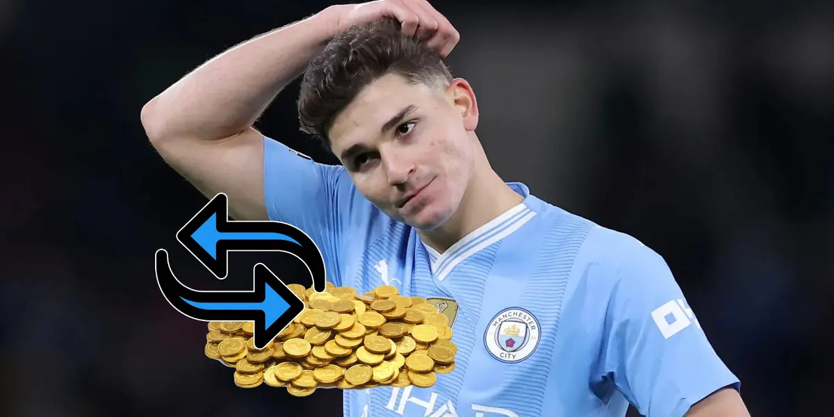 Julián Álvarez sería usado como moneda de cambio para un fichaje del City