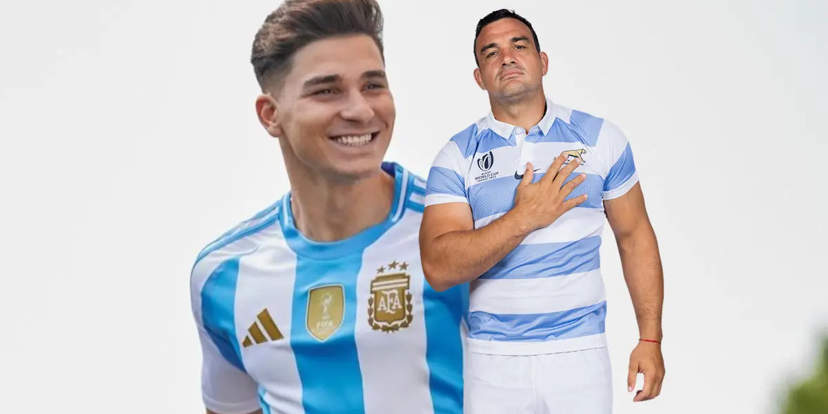 Julián Álvarez tuvo un gran gesto con Agustín Creevy