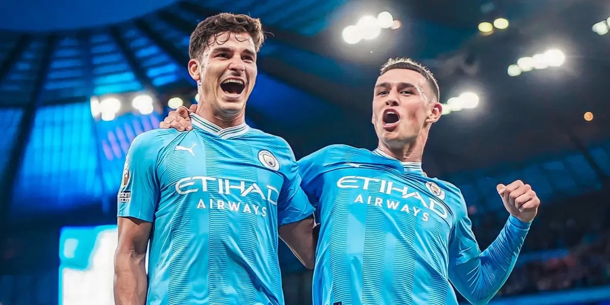 Julián Álvarez y Phil Foden.