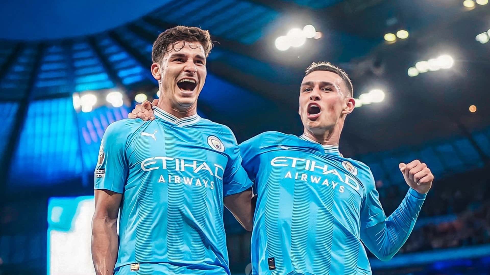 Julián Álvarez y Phil Foden.