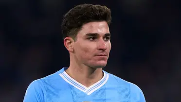 Julián Álvarez ya no es feliz en Manchester City