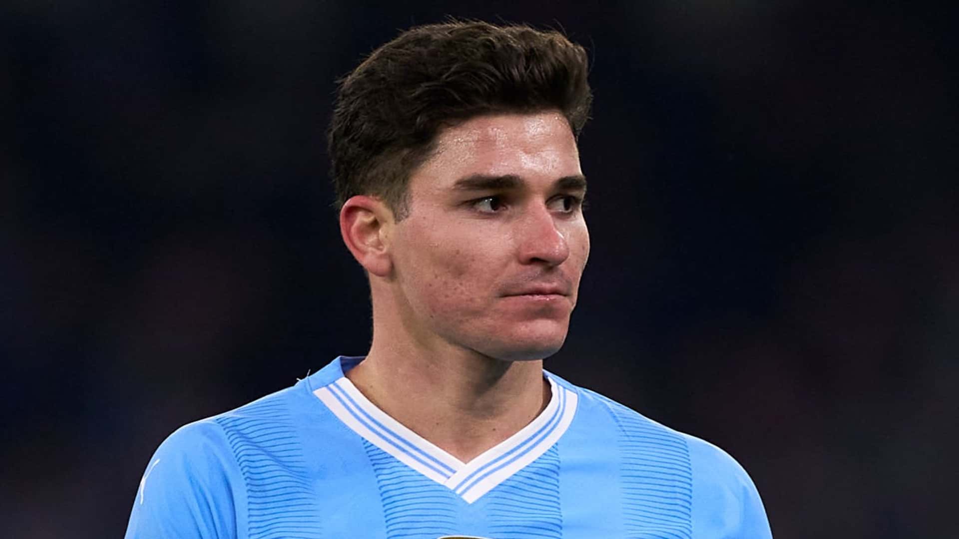 Julián Álvarez ya no es feliz en Manchester City