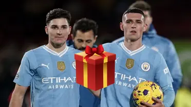El regalo de Julián Álvarez a un fan argentino que fue a verlo a Brentford