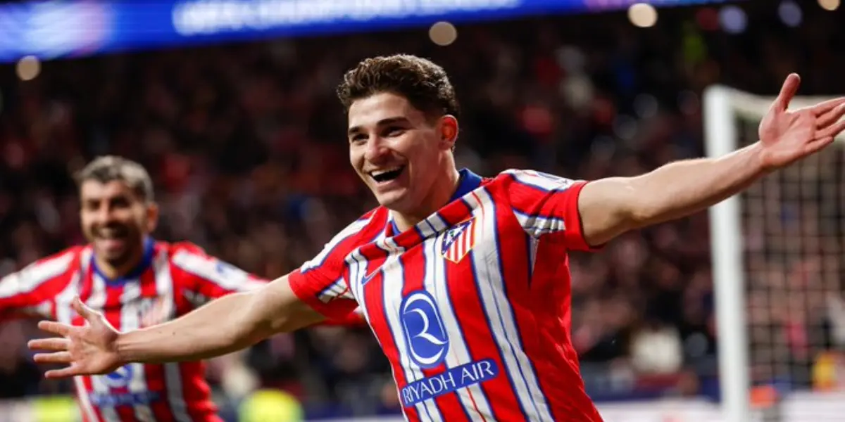 Julian metió un doblete para darle la victoria al Colchonero