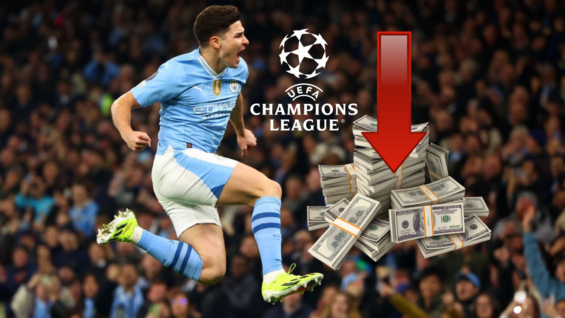 Julián opaca a un crack de 117 millones en Champions League