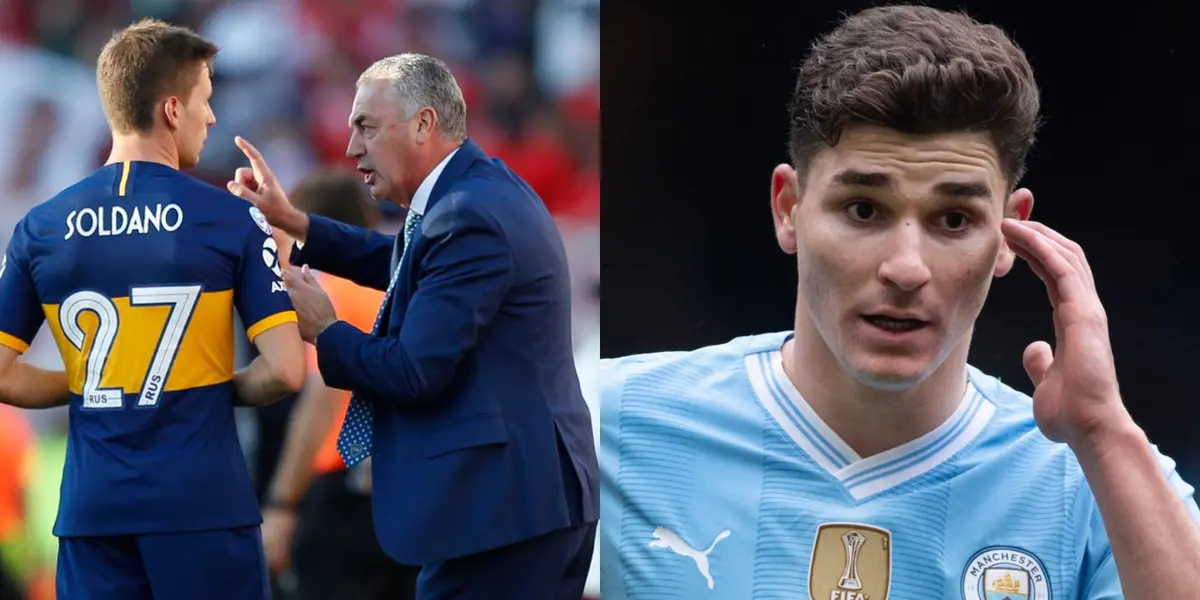 Julián se vio perjudicado con una decisión de Guardiola