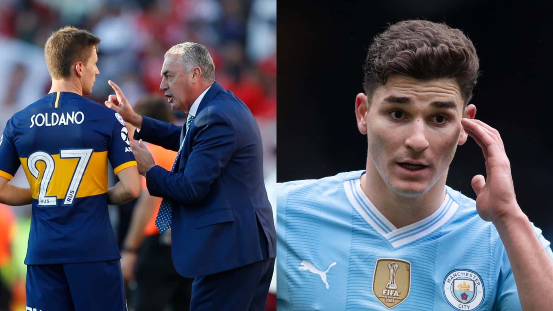 Julián se vio perjudicado con una decisión de Guardiola